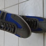 NIB Hugo Boss Stiven Casual Fashion Sneaker in Bright Blue sz11 $150.00 nwt