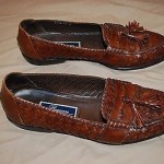 BRAGANO by Cole Haan Mens Weave Loafer , BROWN , Made in Italy … size 10 M