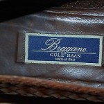 BRAGANO by Cole Haan Mens Weave Loafer , BROWN , Made in Italy … size 10 M