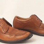 COLE HAAN WATERPROOF LIGHT BROWN LEATHER OXFORDS SZ 8.5