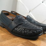 MENS COLE HAAN AIR WOVEN LOAFERS SHOES SZ-13 M