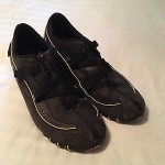 DIESEL ‘Vega’ Casual Sneaker Black Leather Men’s Tennis Shoes 12 M