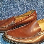 Mens Cole Haan loafers Brown Leather Shoe  Size 11 1/2 M