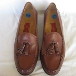 NEW COLE HAAN Mens BROWN Shoes  11.5  M  Tassel Kiltie Loafers Slip Ons NWOB