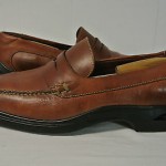 COLE HAAN NIKE Air Sz. 12 M Men PENNY LOAFER Dress Shoe Brown Leather Oxford
