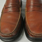 COLE HAAN NIKE Air Sz. 12 M Men PENNY LOAFER Dress Shoe Brown Leather Oxford