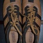 DIESEL WISH Men’s Brown Leather Casual Shoes Sneakers Size 8 US