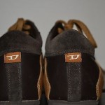 DIESEL WISH Men’s Brown Leather Casual Shoes Sneakers Size 8 US