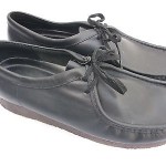 New Mens Clarks Originals Wallabee Low Black Leather Shoes Size 14 Medium