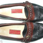 Mens Cole Haan brown & brown buckle loafers, size 10.5 d, excellent! $279