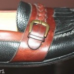 Mens Cole Haan brown & brown buckle loafers, size 10.5 d, excellent! $279