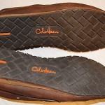 COLE HAAN AIR MENS 8.5 M TEXTURED BROWN LEATHER LOAFERS MOCCASINS DRIVING SHOES