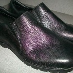COLE HAAN BLACK PEBBLE LEATHER Slip on LOAFERS, size 13 M, EXCELLENT!