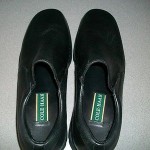 COLE HAAN BLACK PEBBLE LEATHER Slip on LOAFERS, size 13 M, EXCELLENT!