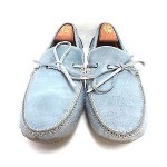 Cole Haan Air Grant Driving Moccasin’s Light  Blue 10 1/2 M  Men’s