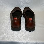 MENS COLE HAAN COUNTRY BROWN LEATHER SLIP ON  LOAFERS SHOES SIZE-9.5 M