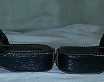 MEN’S COLE HAAN BLACK LEATHER SLIP ON SANDALS SLIPPERS US SIZE 11