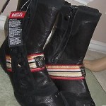 Gorgeous IZZU  Diesel Shoes Black Leather  Men New Size US 10 EUR  41