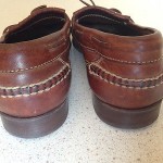 COLE HAAN COUNTRY BROWN LEATHER HAND SEWN KILTI TASSEL LOAFERS MEN’S 7W