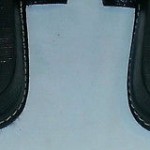 MEN’S COLE HAAN BLACK LEATHER SLIP ON SANDALS SLIPPERS US SIZE 11