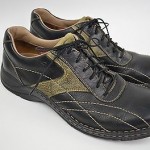 CLARKS Men’s OXFORDS Black Leather Lace Up Sport Sneakers Shoes 13M