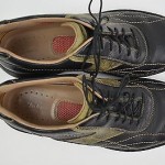 CLARKS Men’s OXFORDS Black Leather Lace Up Sport Sneakers Shoes 13M