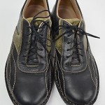 CLARKS Men’s OXFORDS Black Leather Lace Up Sport Sneakers Shoes 13M