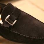 Hugo Boss Men’s Black Suede Shoes Loafers Size UK 9
