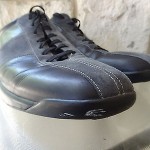 MENS 13 M COLE HAAN NIKE AIR  GRAY SUEDE BLACK  LEATHER CASUAL DRESS CITY SHOES