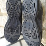 MENS 13 M COLE HAAN NIKE AIR  GRAY SUEDE BLACK  LEATHER CASUAL DRESS CITY SHOES