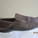 Cole Haan Mens Brown Leather Slip On Loafer Shoes Moccasins Sz  10 M