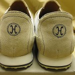 COLE HAAN Nike Air Mens Estadio Loafer Shoe White Leather w/Cream Suede 8.5M
