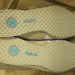 COLE HAAN Nike Air Mens Estadio Loafer Shoe White Leather w/Cream Suede 8.5M