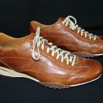 COLE HAAN W/ NIKE AIR BROWN LEATHER LACE-UP CASUAL OXFORDS SHOES MENS SZ 11