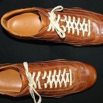 COLE HAAN W/ NIKE AIR BROWN LEATHER LACE-UP CASUAL OXFORDS SHOES MENS SZ 11