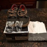 REDUCED PRICE Vans size 13 Chukka low with box and Diamond Supply size L shirt