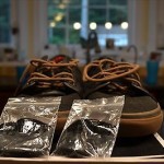 REDUCED PRICE Vans size 13 Chukka low with box and Diamond Supply size L shirt