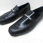 HUGO BOSS MENS SHOES SZ 13 BLACK LEATHER DRESS CAUSAL SLIP ON LOAFERS MOCCASIN