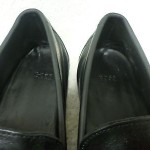HUGO BOSS MENS SHOES SZ 13 BLACK LEATHER DRESS CAUSAL SLIP ON LOAFERS MOCCASIN
