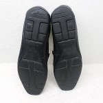 HUGO BOSS MENS SHOES SZ 13 BLACK LEATHER DRESS CAUSAL SLIP ON LOAFERS MOCCASIN