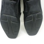HUGO BOSS MENS SHOES SZ 13 BLACK LEATHER DRESS CAUSAL SLIP ON LOAFERS MOCCASIN
