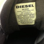 WHITE DIESEL MENS LEATHER BOOTS SIZE US 8.5