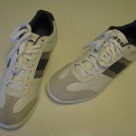 AUTHENTIC Diesel Men’s Fashion Sneakers Lounge White / Gray Leather $125