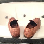 Authentic Hugo Boss 100%  Tan Beige Loafers Slip Ons Luxury Dress Sho