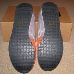 NIB DIESEL Jake Slocker S Flint Gray/Vermillion Orange Casual Shoes Men Size 10