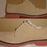 NEW COLE HAAN Air Franklin Wing II Milkshake Suede Shoes size 10.5  ret $198