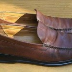 COLE HAAN Nike Air Dempsey Brown Leather Loafer Men’s size 10.5 M