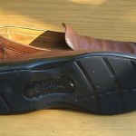 COLE HAAN Nike Air Dempsey Brown Leather Loafer Men’s size 10.5 M