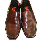 Cole Haan 11M Burgundy Loafers Excellent Shoes Made In Brazil