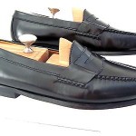 COLE HAAN Men’s Black Leather Penny Loafer Size 10.5 3E